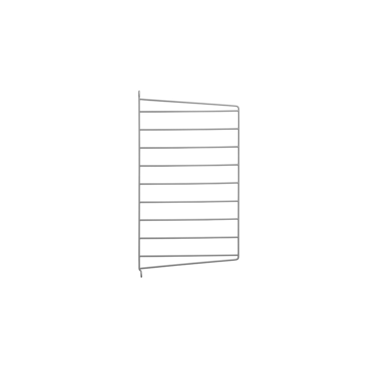 Portant mural 50 x 30 cm - Gris