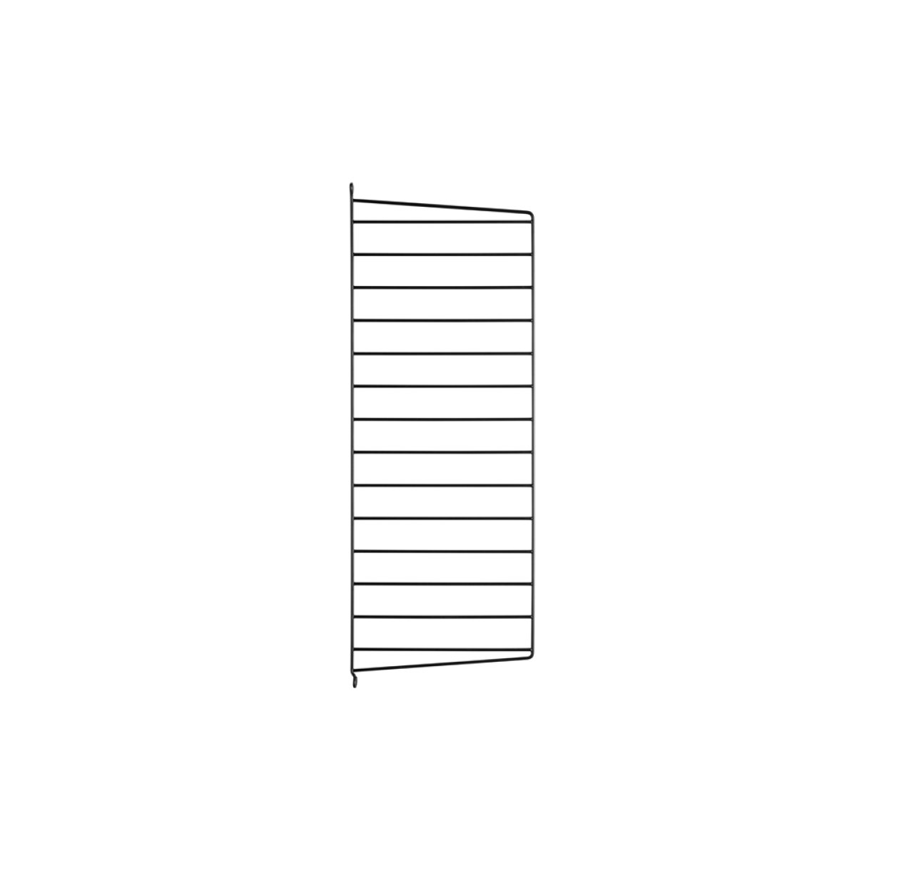 Portant mural 75 x 30 cm - Noir