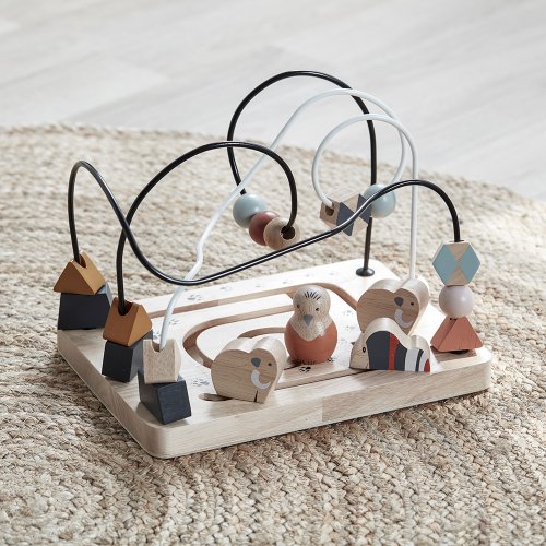 Circuit jeu avec perles Néo - Multicolore