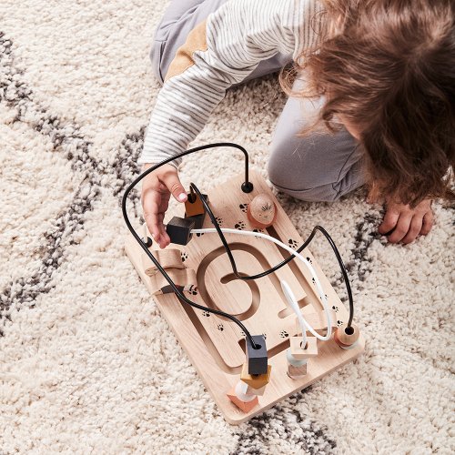 Circuit jeu avec perles Néo - Multicolore