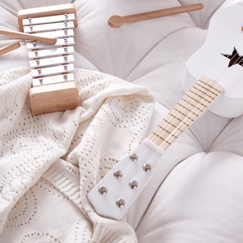 Guitare étoile - Blanc