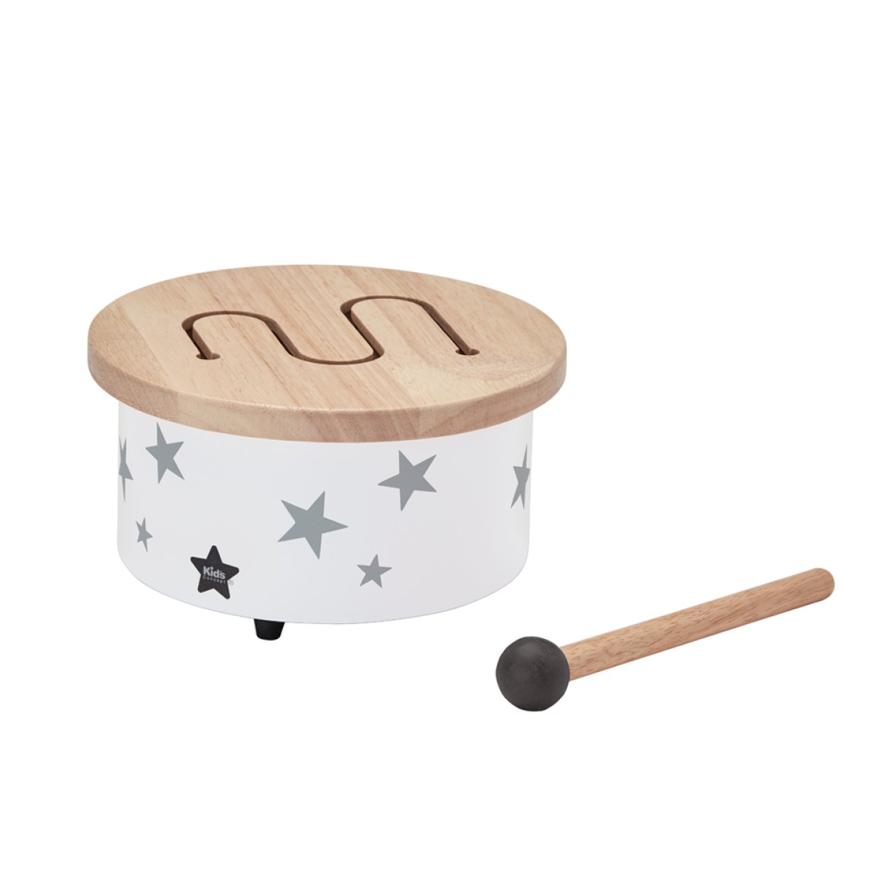 Mini tambour étoile - Blanc