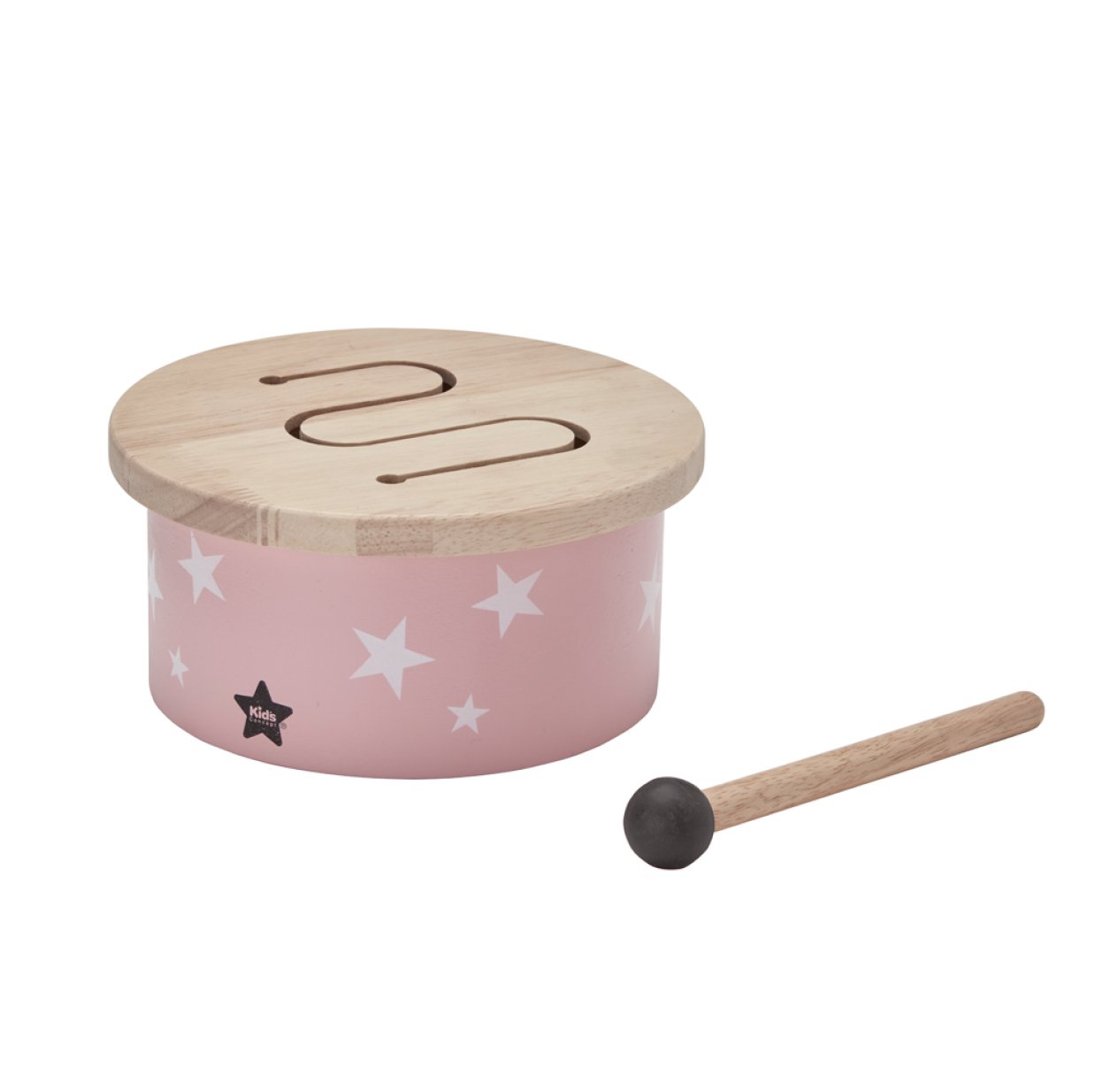 Mini tambour étoile - Rose clair