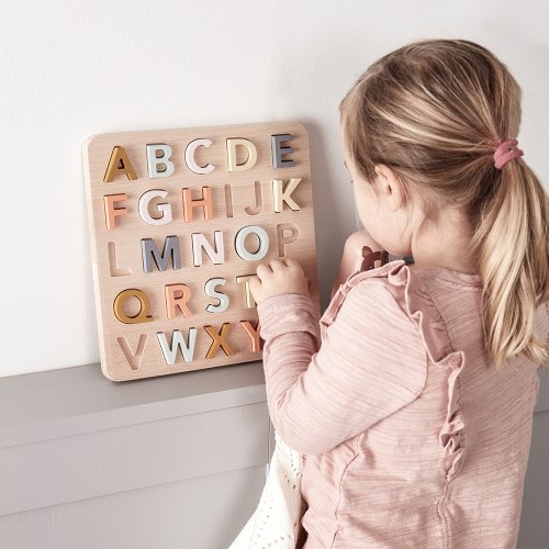 Puzzle alphabet ABC - Multicolore