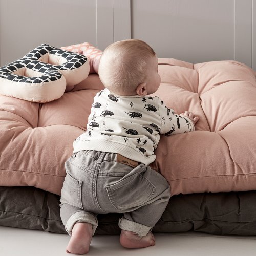 Coussin de sol XXL - Gris anthracite