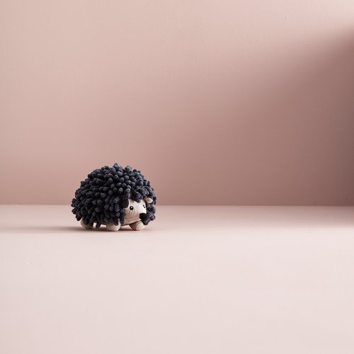 Petite peluche hérisson Edvin - Gris anthracite