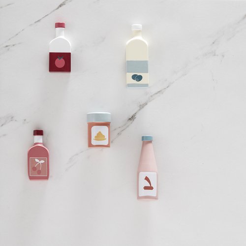 Set de 5 bouteilles - Multicolore