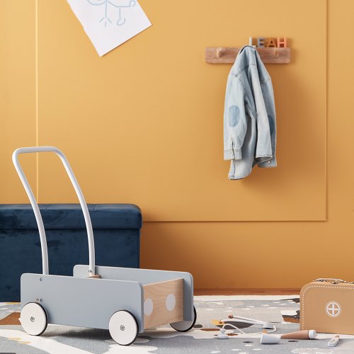 Porte-manteau mural 3 patères - Naturel