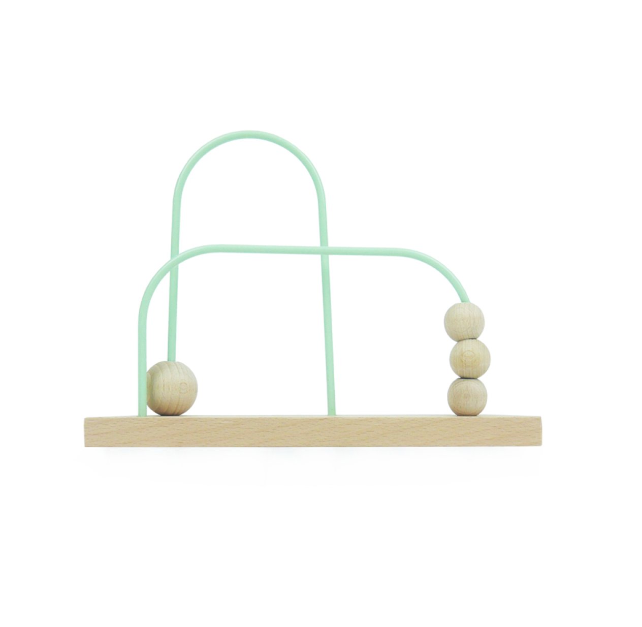 Roller coaster circuit à boules - Vert menthe