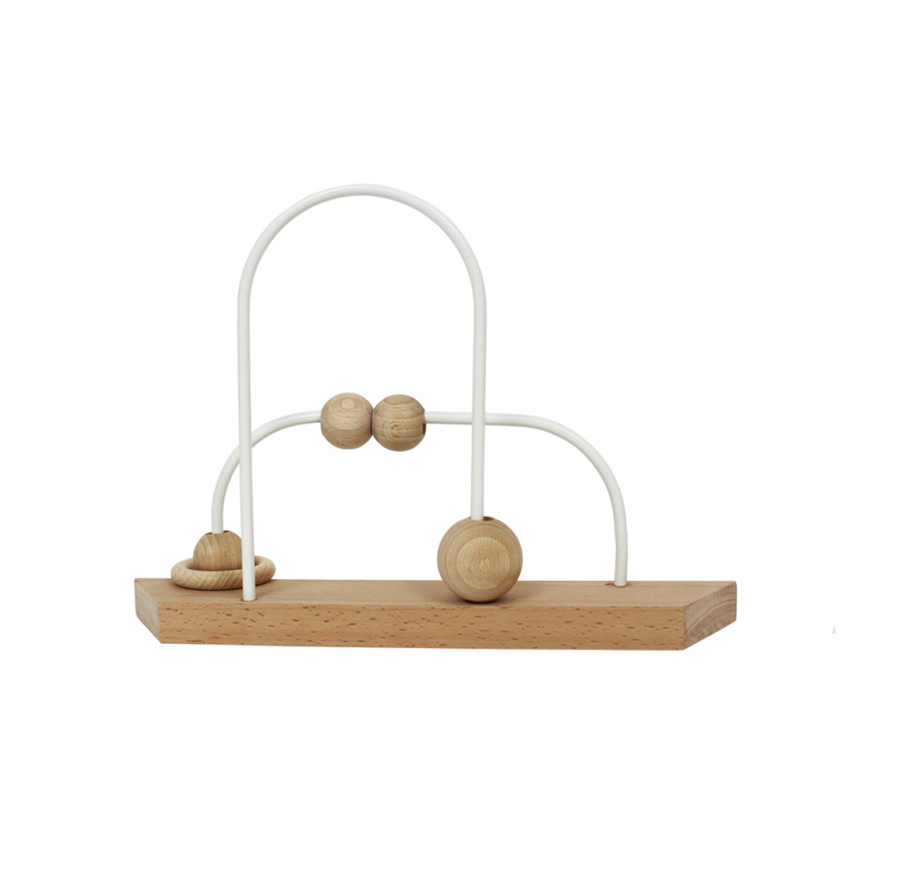 Roller coaster circuit à boules - Blanc