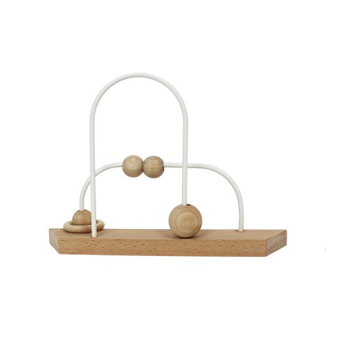 Roller coaster circuit à boules - Blanc