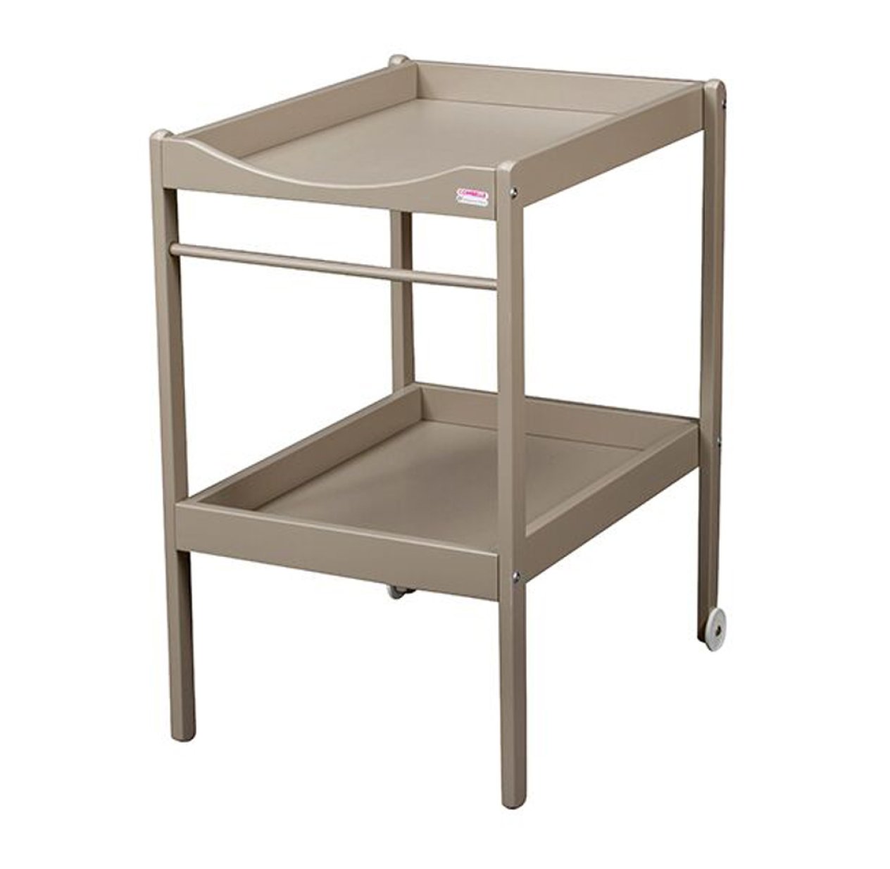 Table à langer Alice - Laqué gris clair
