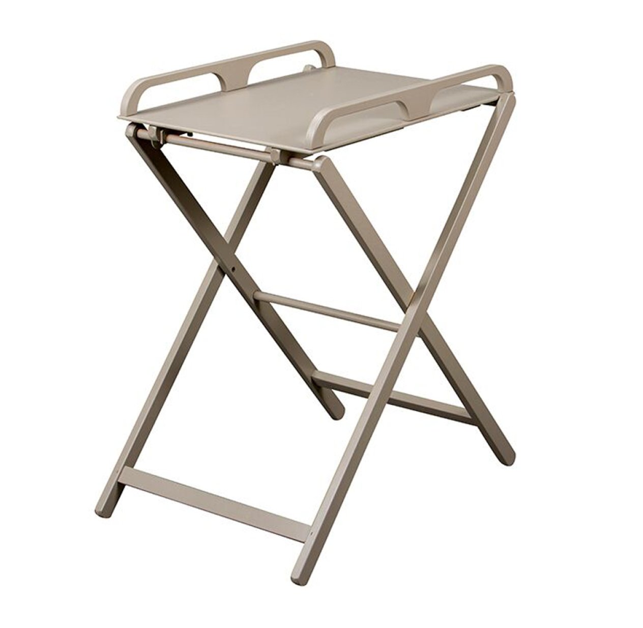 Table à langer pliante Jade - Laqué gris clair