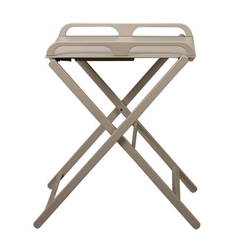 Table à langer pliante Jade - Laqué gris clair