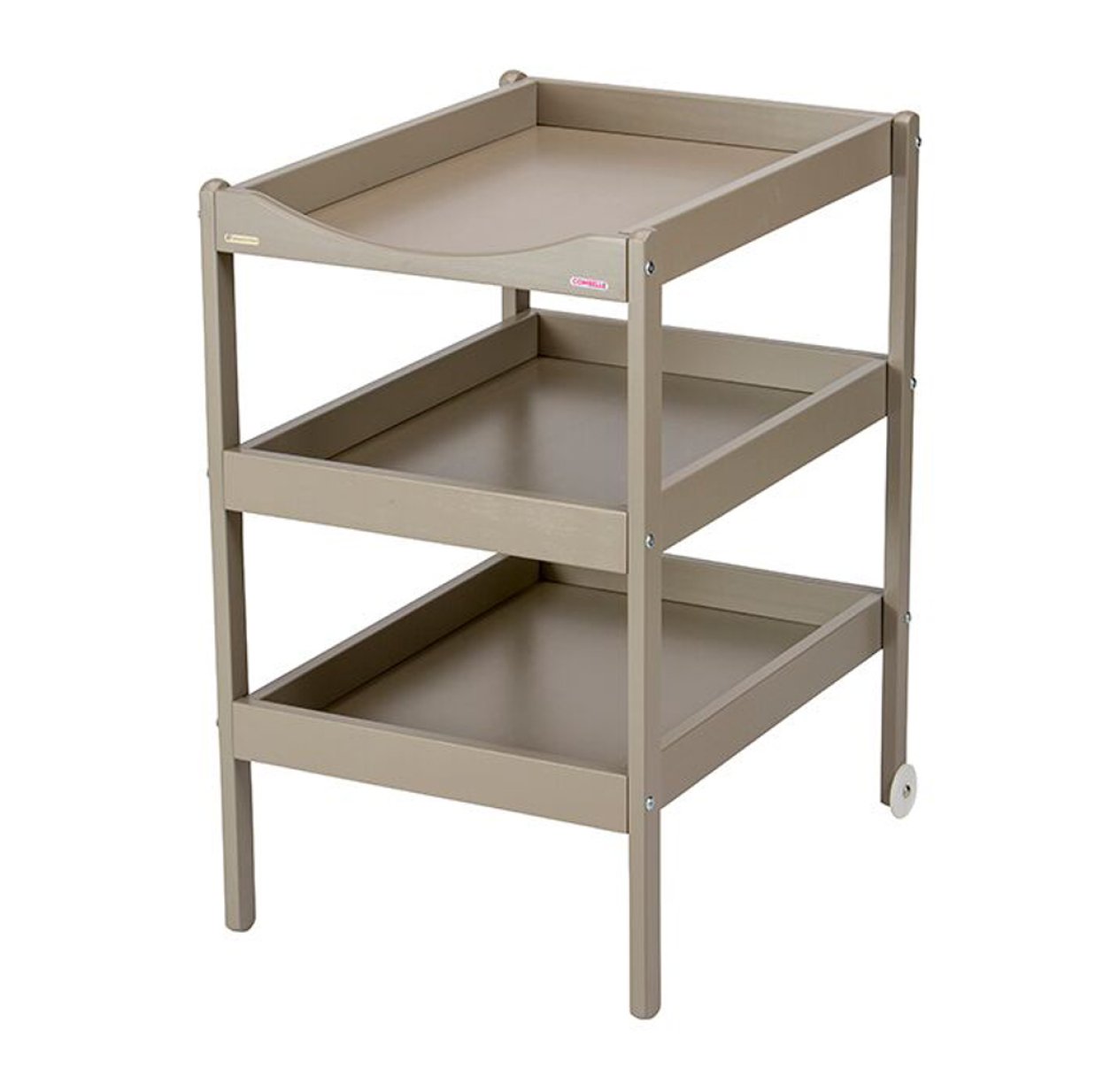 Table à langer Susie - Laqué gris clair