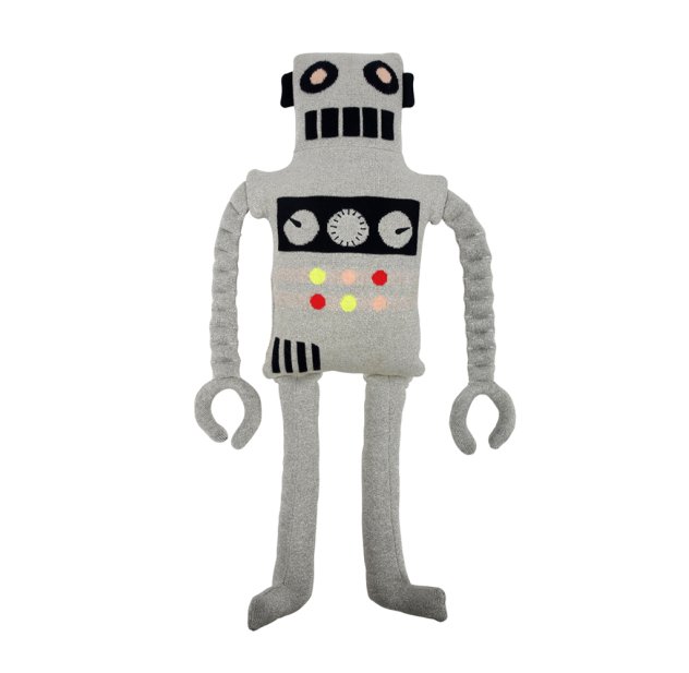 8 sacs de fête Robot - Argent Meri Meri pour chambre enfant - Les Enfants  du Design