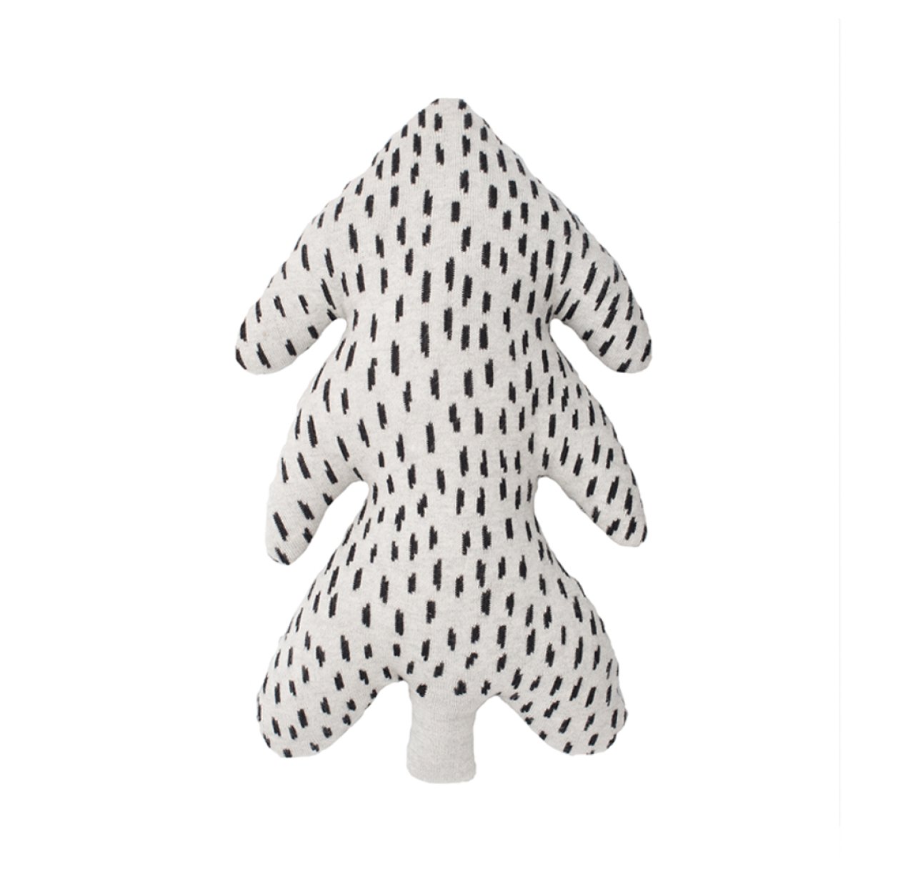 Coussin pin Pine no whine - Gris clair