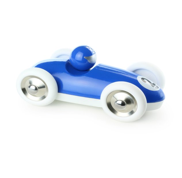 Petite voiture Roadster - Bleu Vilac pour chambre enfant - Les Enfants du  Design