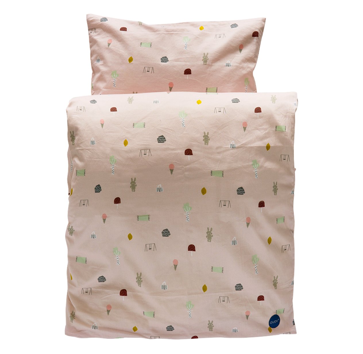 Parure de lit Happy Summer - Rose pastel