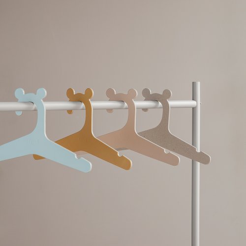 Lot de 5 cintres enfant - Curry