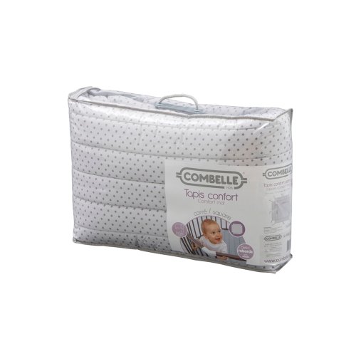 Tapis de parc carré avec rebords - Gris clair