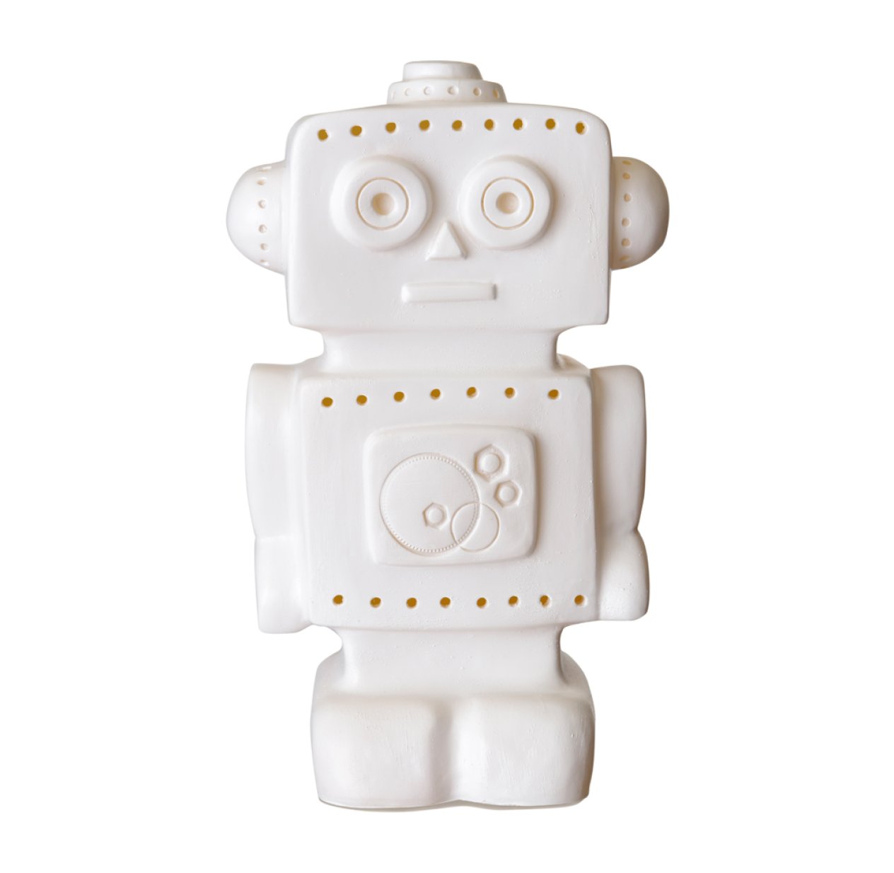 Veilleuse lampe Robot - Blanc