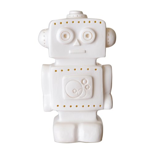 Veilleuse lampe Robot - Blanc