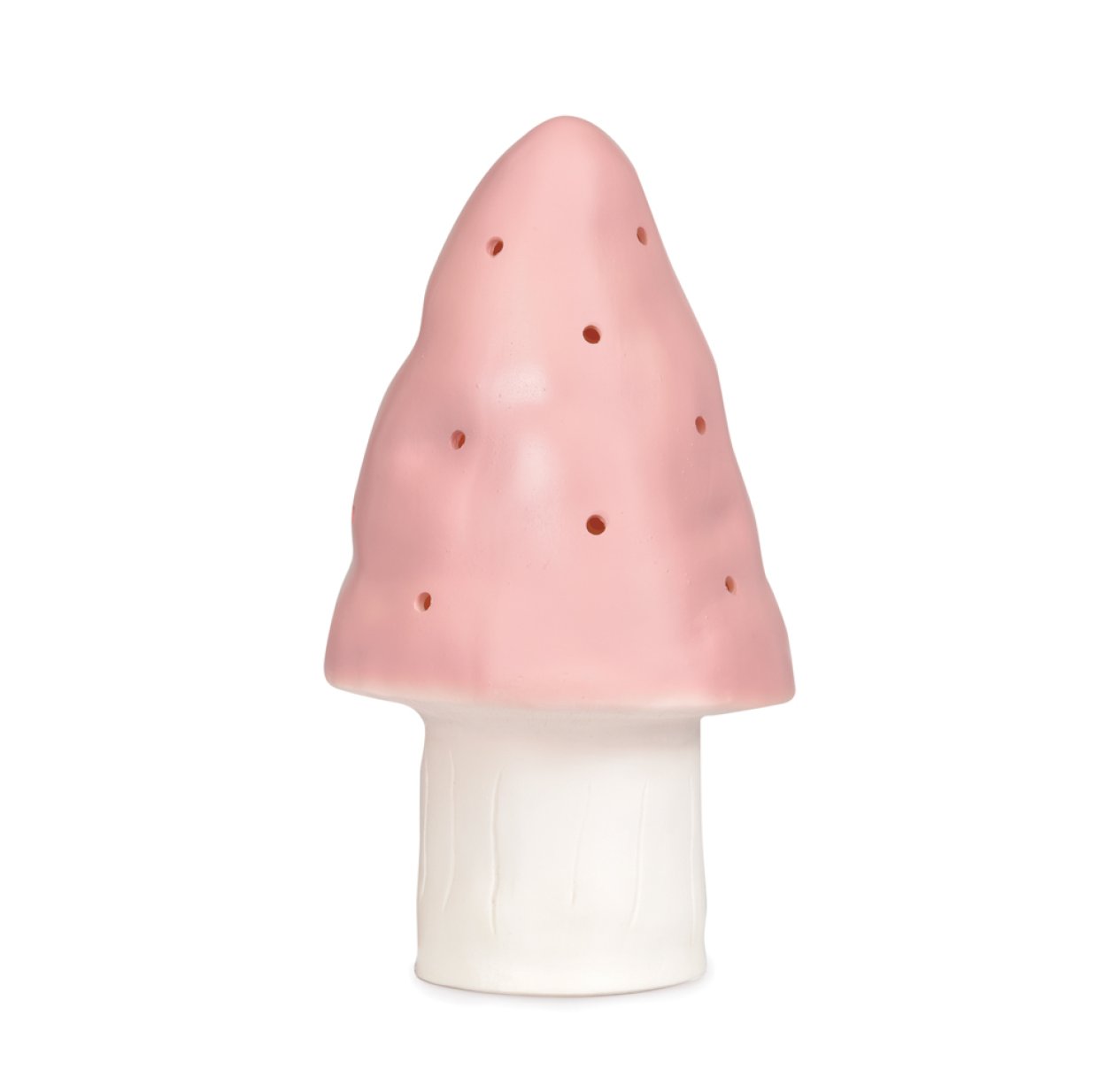 Veilleuse petite lampe Champignon - Rose vintage