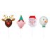 Kit DIY ballons 4 personnages Noël - Multicolore