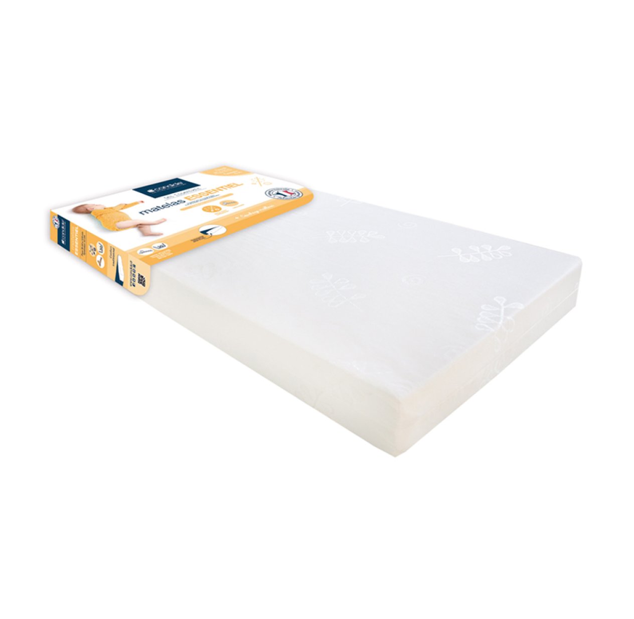 Matelas Essentiel déhoussable 70x140x10