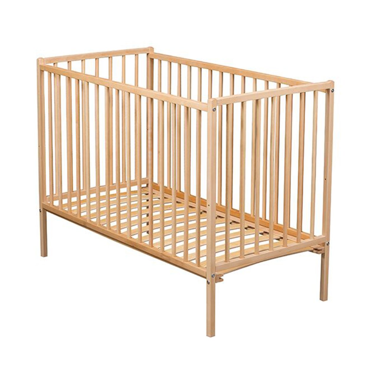 Lit bébé Rémi - Hêtre vernis