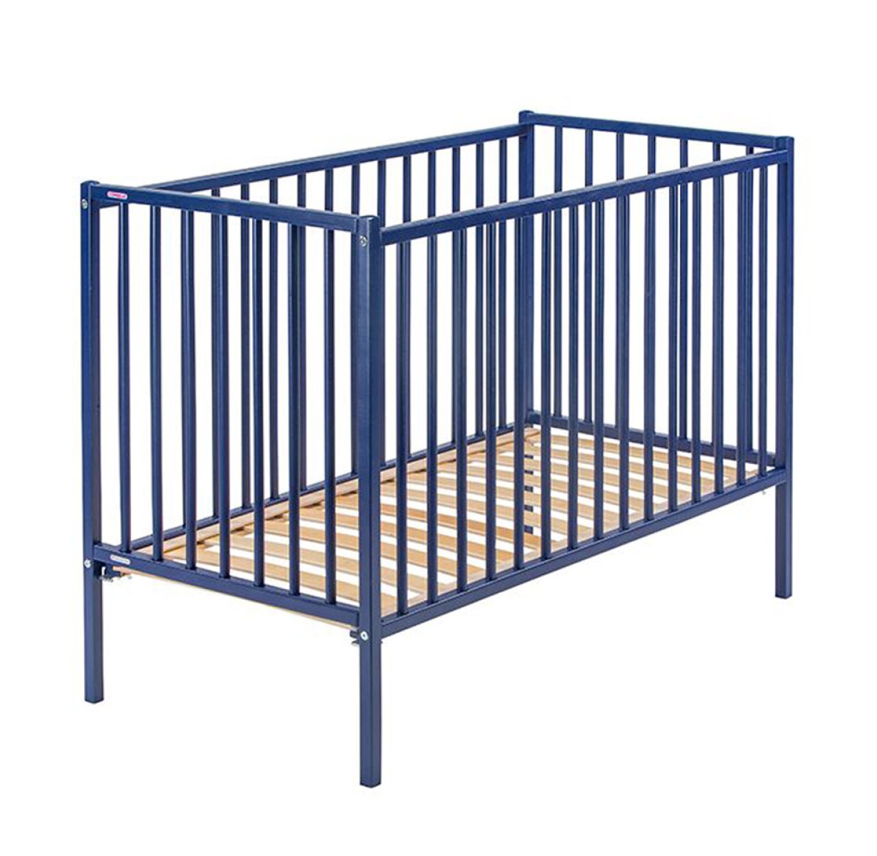 Lit bébé Rémi - Laqué bleu marine