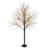 Arbre branches lumineuses LED - Noir/Blanc chaud