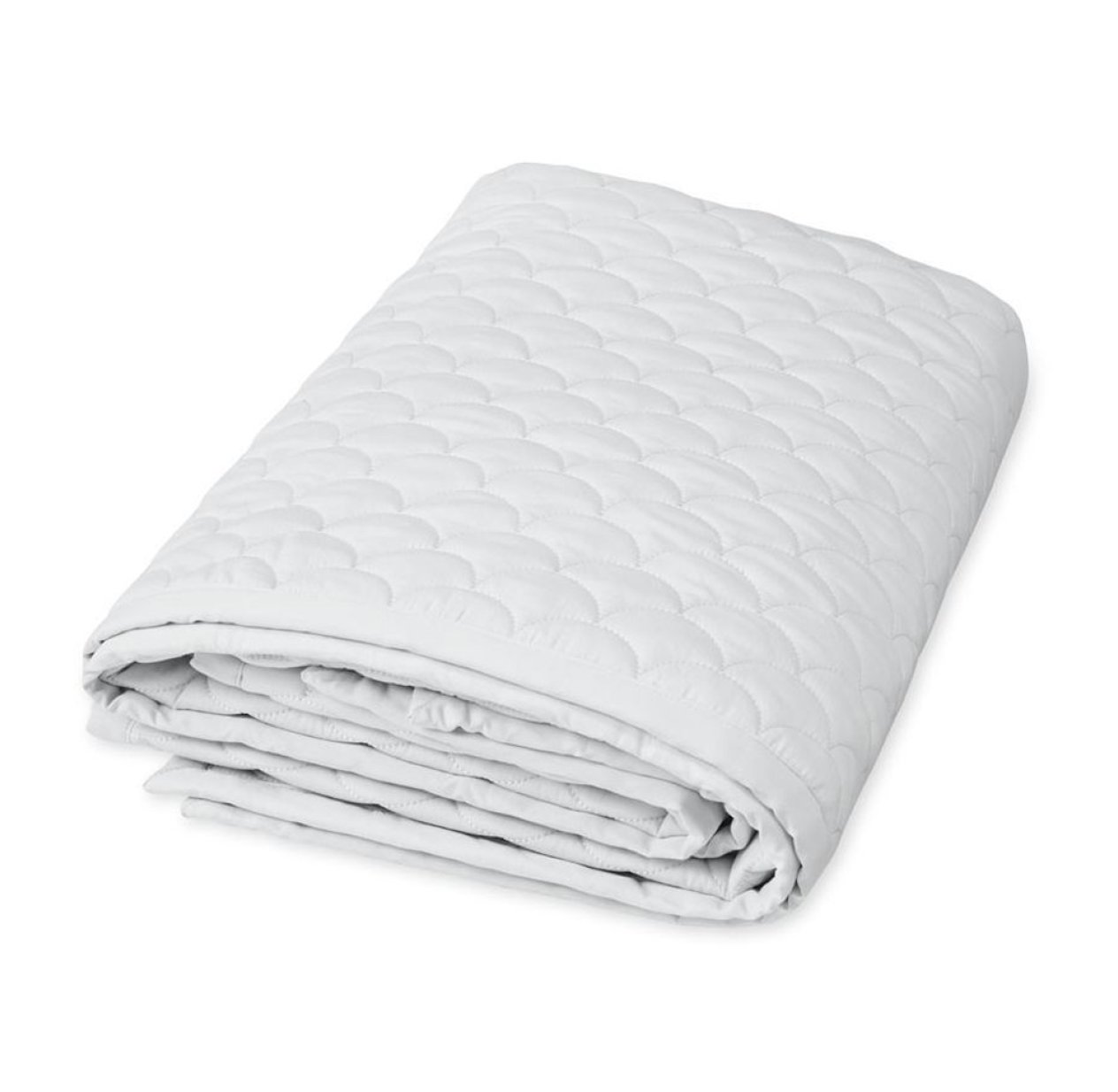 Couverture Quilt Vagues - Gris clair