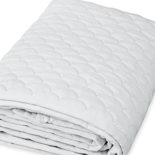 Couverture Quilt Vagues - Gris clair