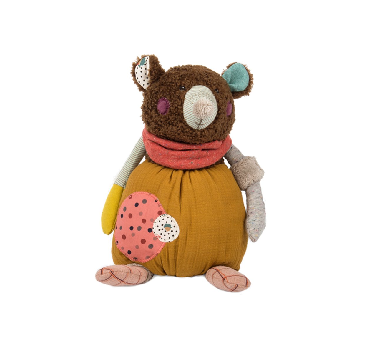 Peluche Poupée Ours - Les Jolis Trop Beaux