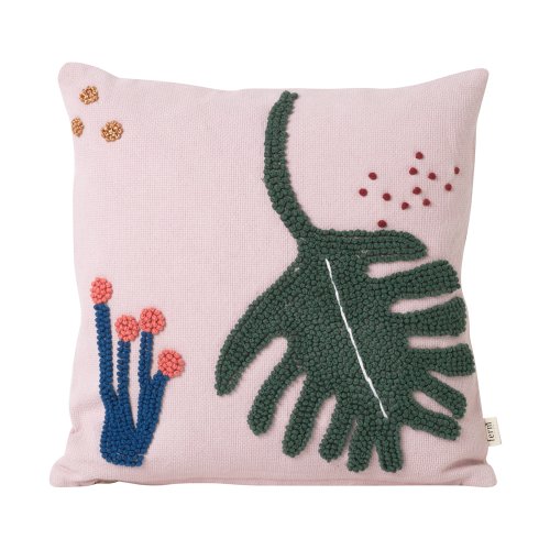 Coussin Feuille 40 x 40 cm - Multicolore