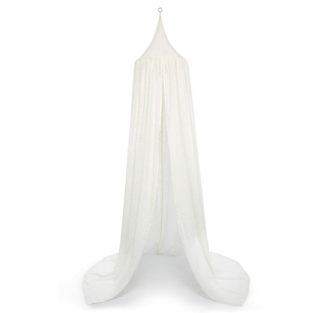 Ciel de lit Dot Creme Gold - Crème