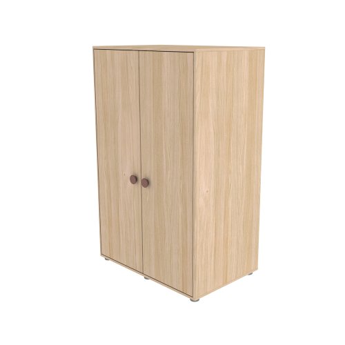 Armoire basse Popsicle - Chêne/Cherry