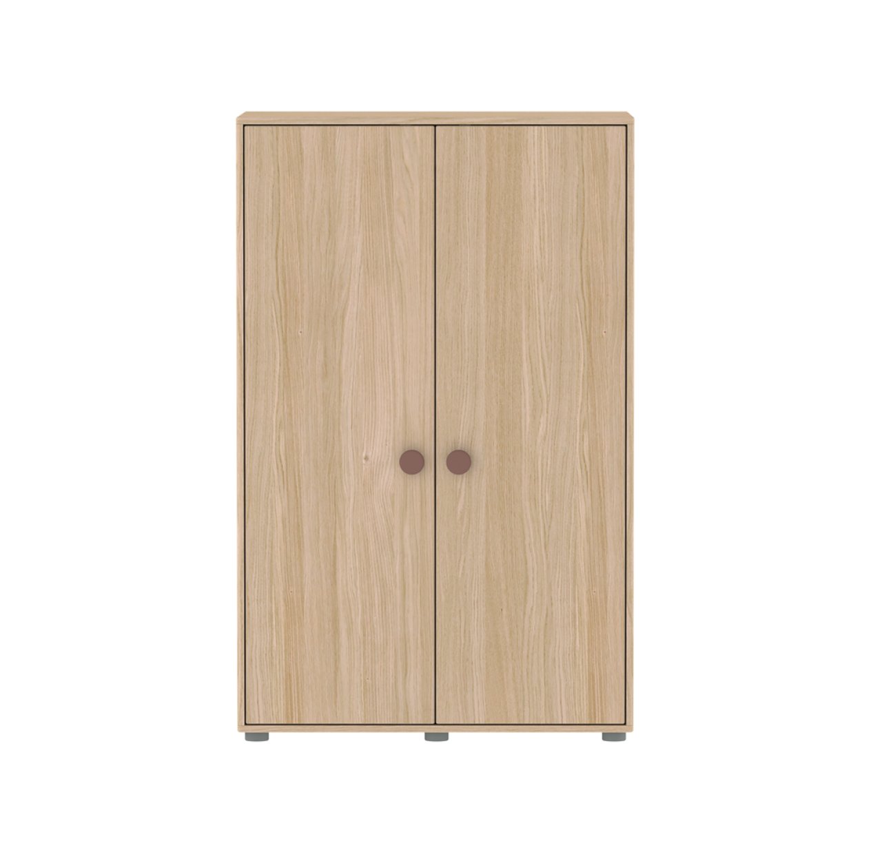 Armoire basse Popsicle - Chêne/Cherry