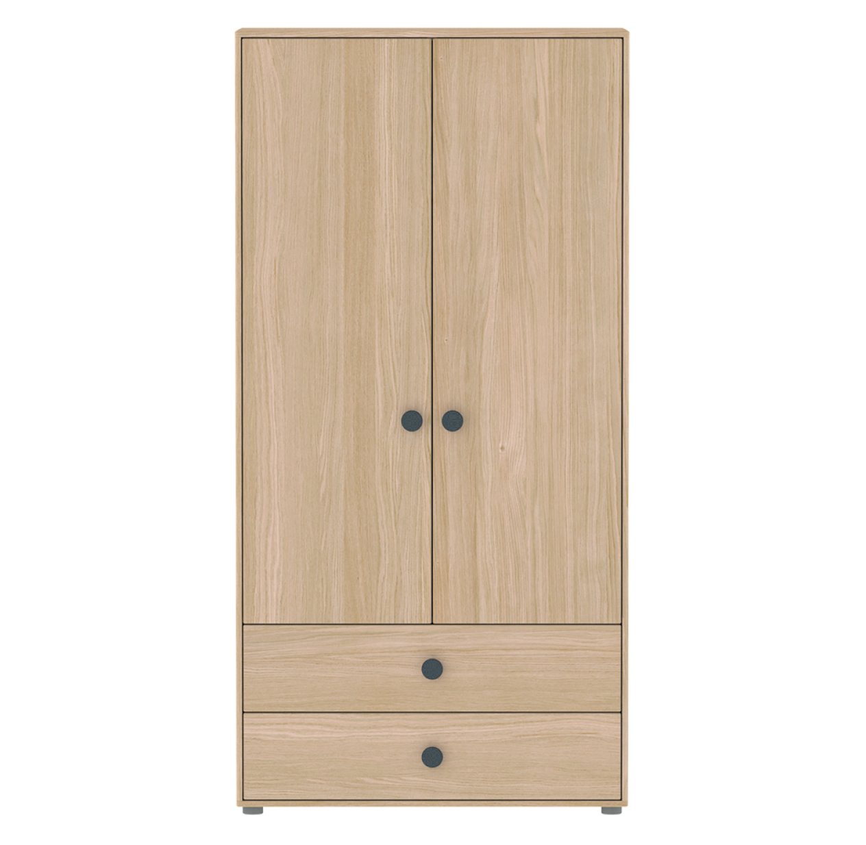 Armoire haute Popsicle - Chêne/Blueberry