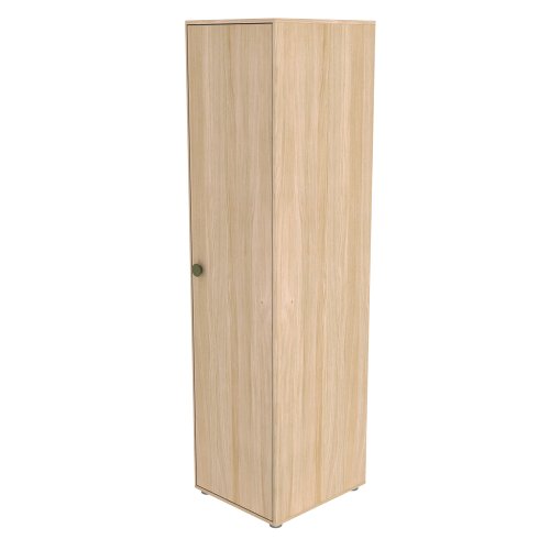 Armoire haute simple Popsicle - Chêne/Kiwi