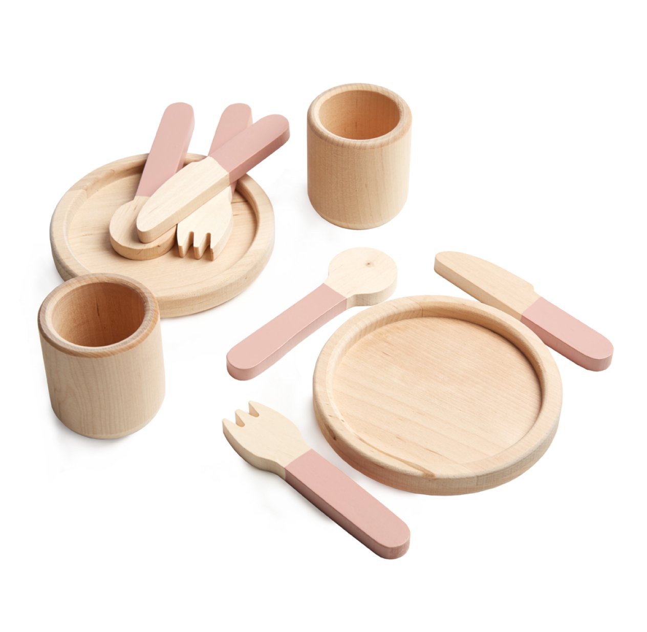 Service de table pour cuisinière - Rose clair