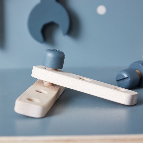 Set de construction pour établi - Bleu foncé