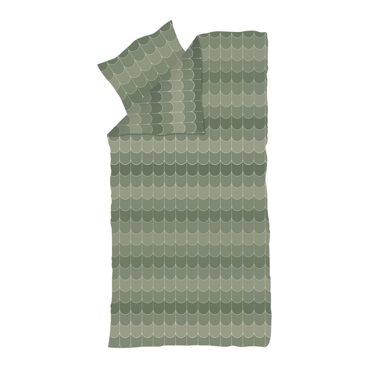 Parure de lit Popsicle 140 x 200 cm - Kiwi