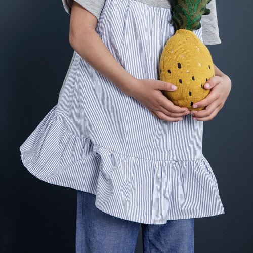 Coussin Ananas - Jaune