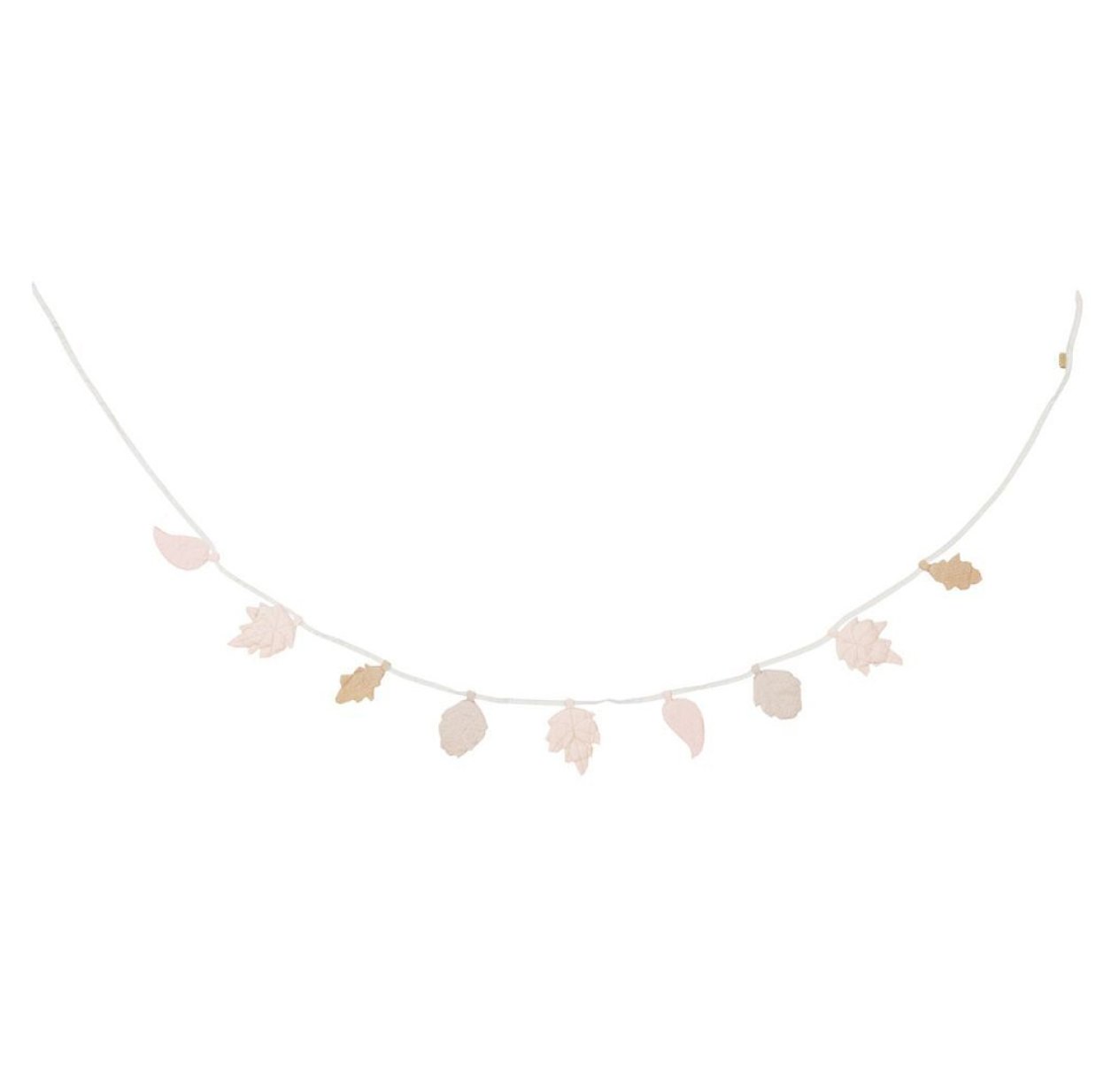 Guirlande feuilles Leaves mix rose - Rose