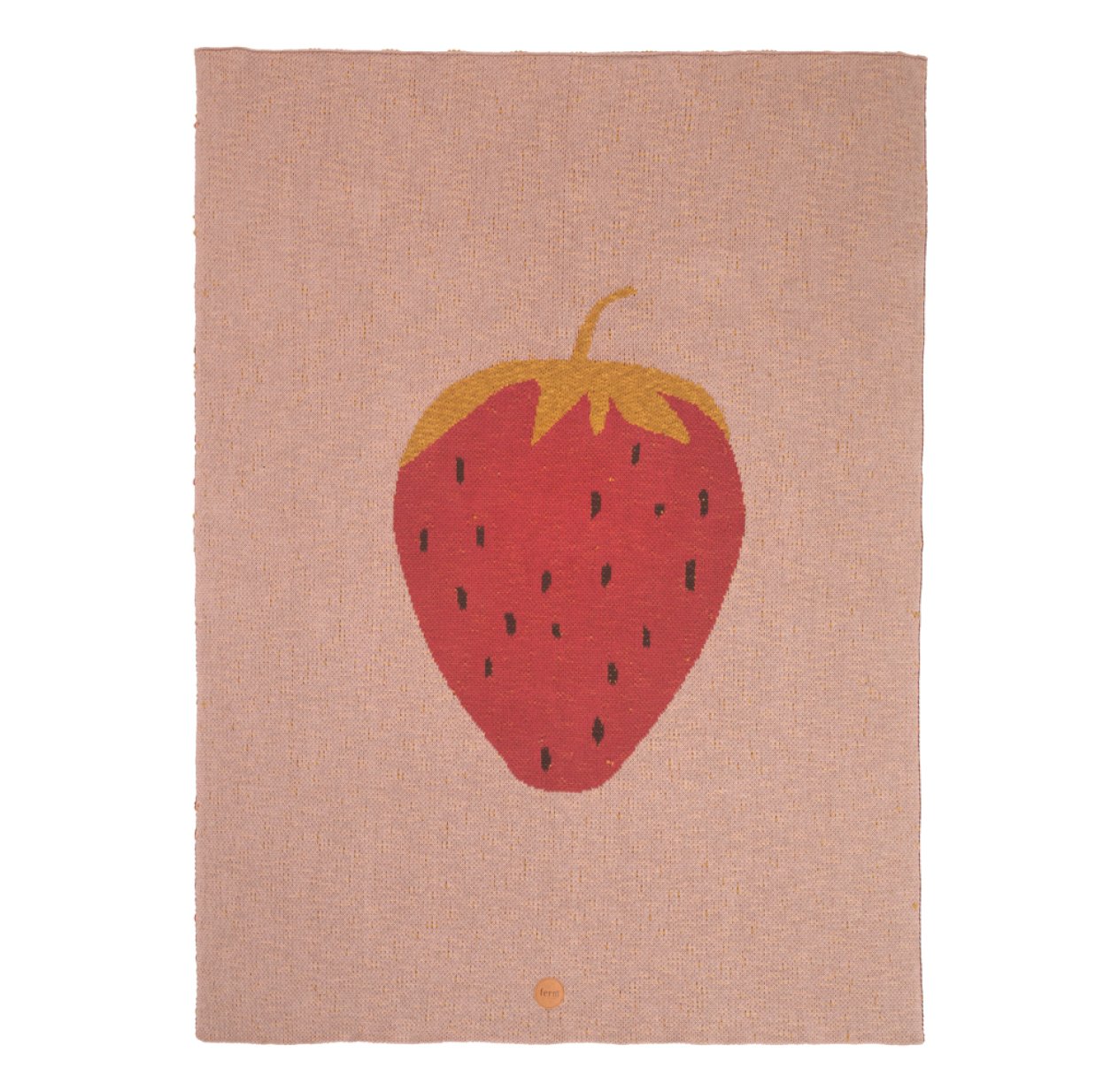Couverture Fraise - Rose pâle