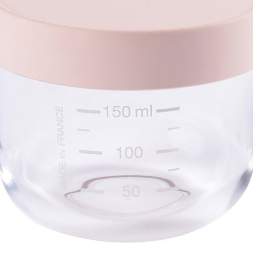 Portion en verre 150 ml - Rose clair