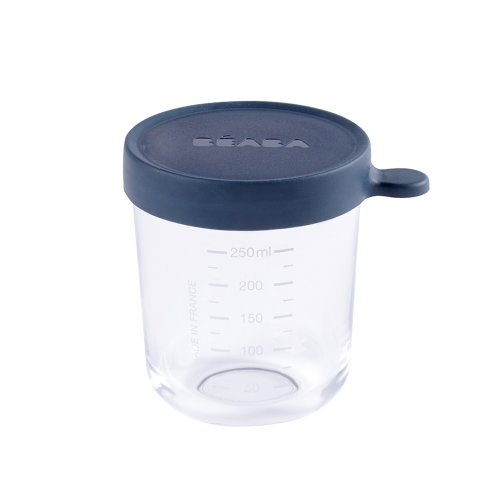 Portion en verre 250 ml - Bleu foncé